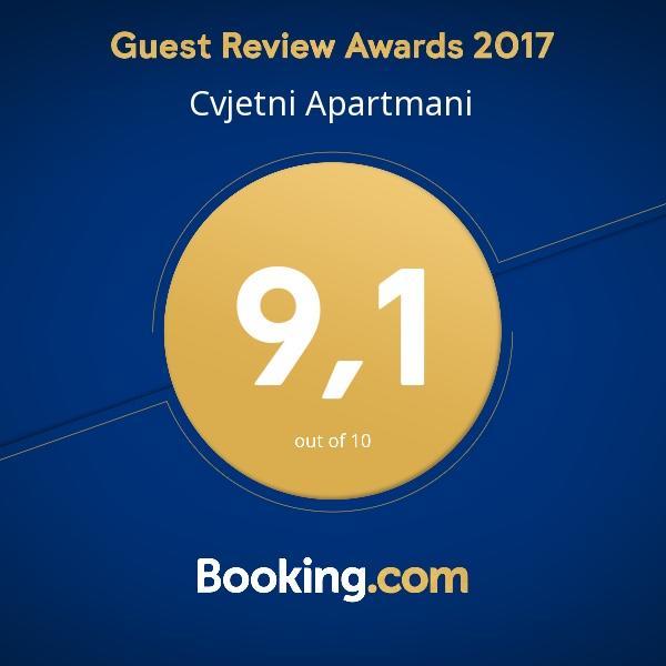 Cvjetni Apartmani 采蒂涅 外观 照片
